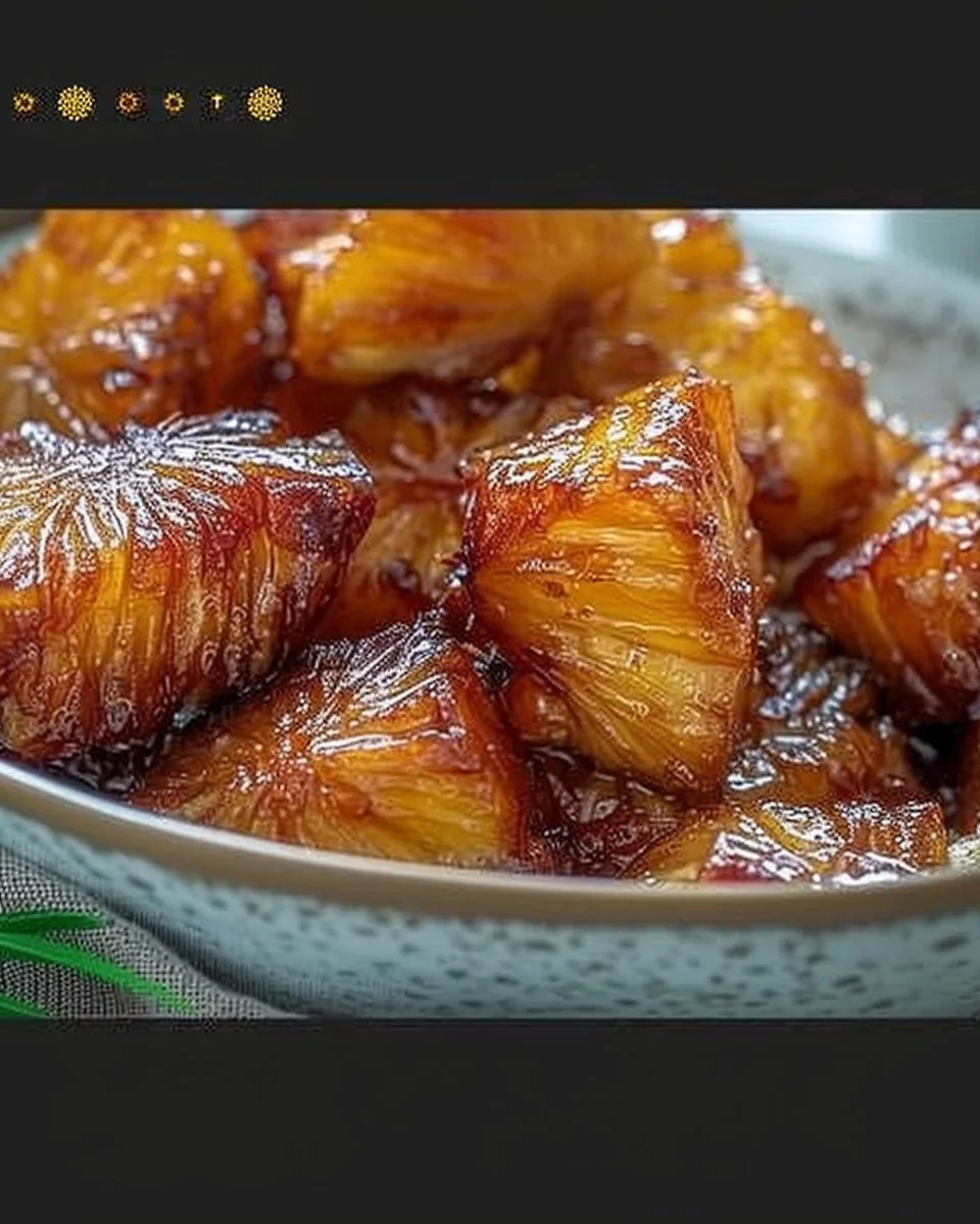 Air Fryer Pineapple Chunks