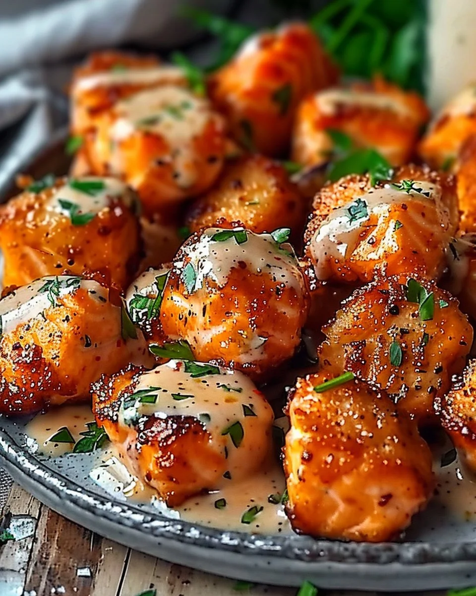 Bang Bang Salmon Bites