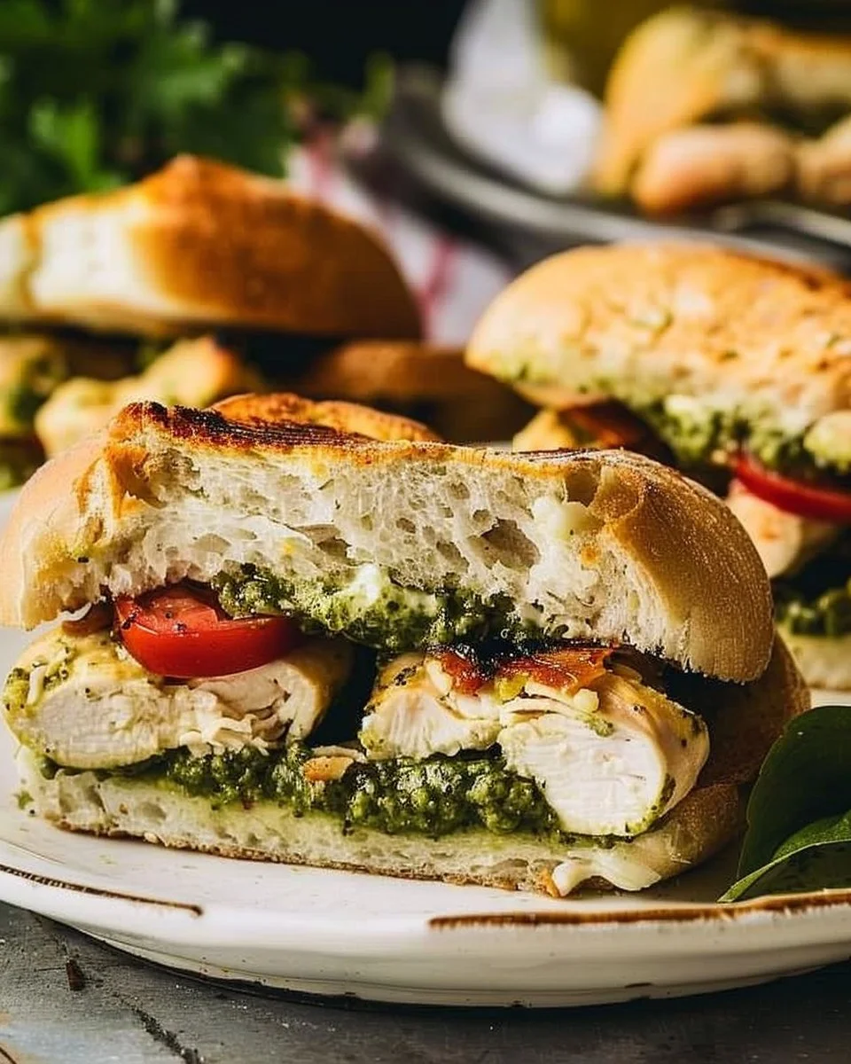 Chicken Pesto Sandwich