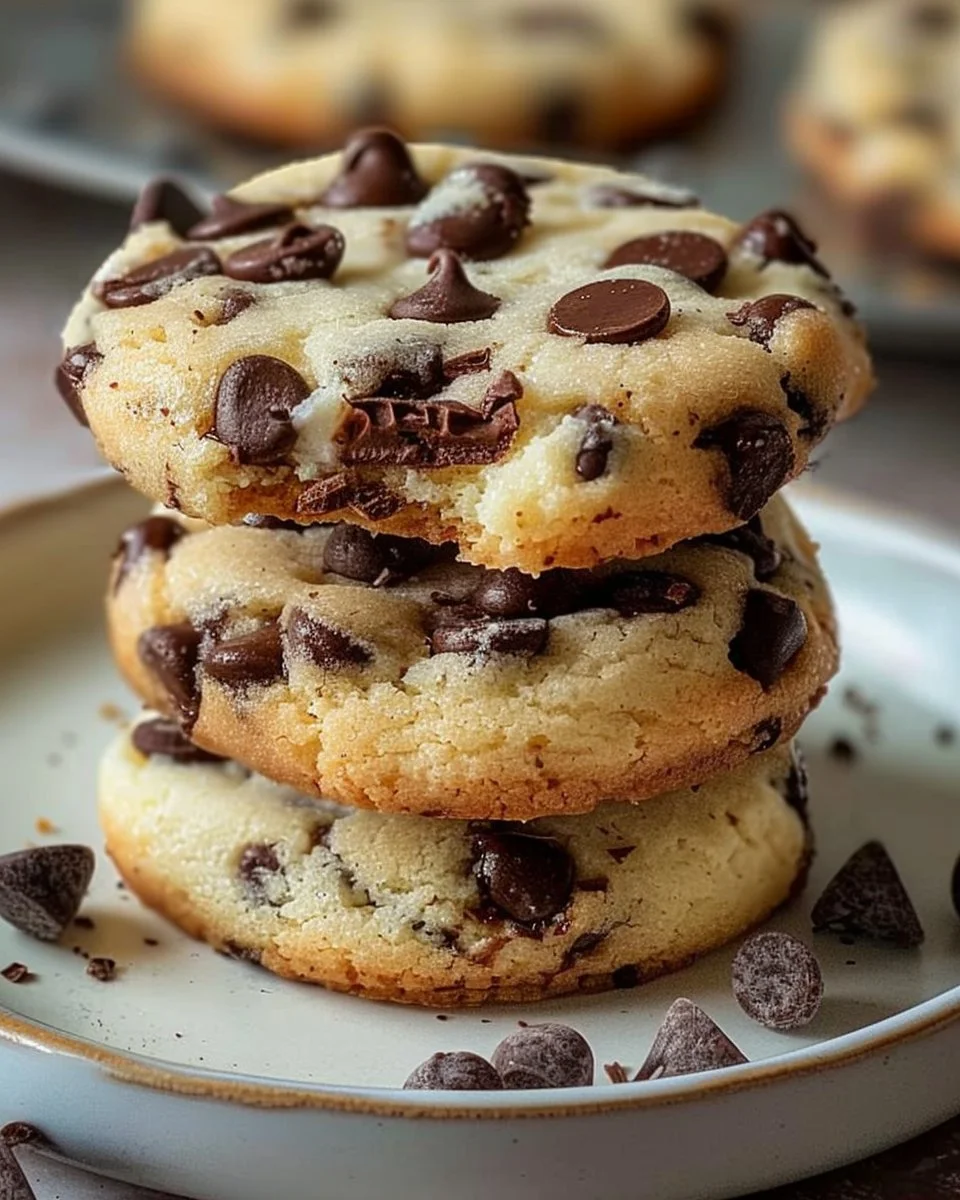 Chocolate Chip Cheesecake Cookies