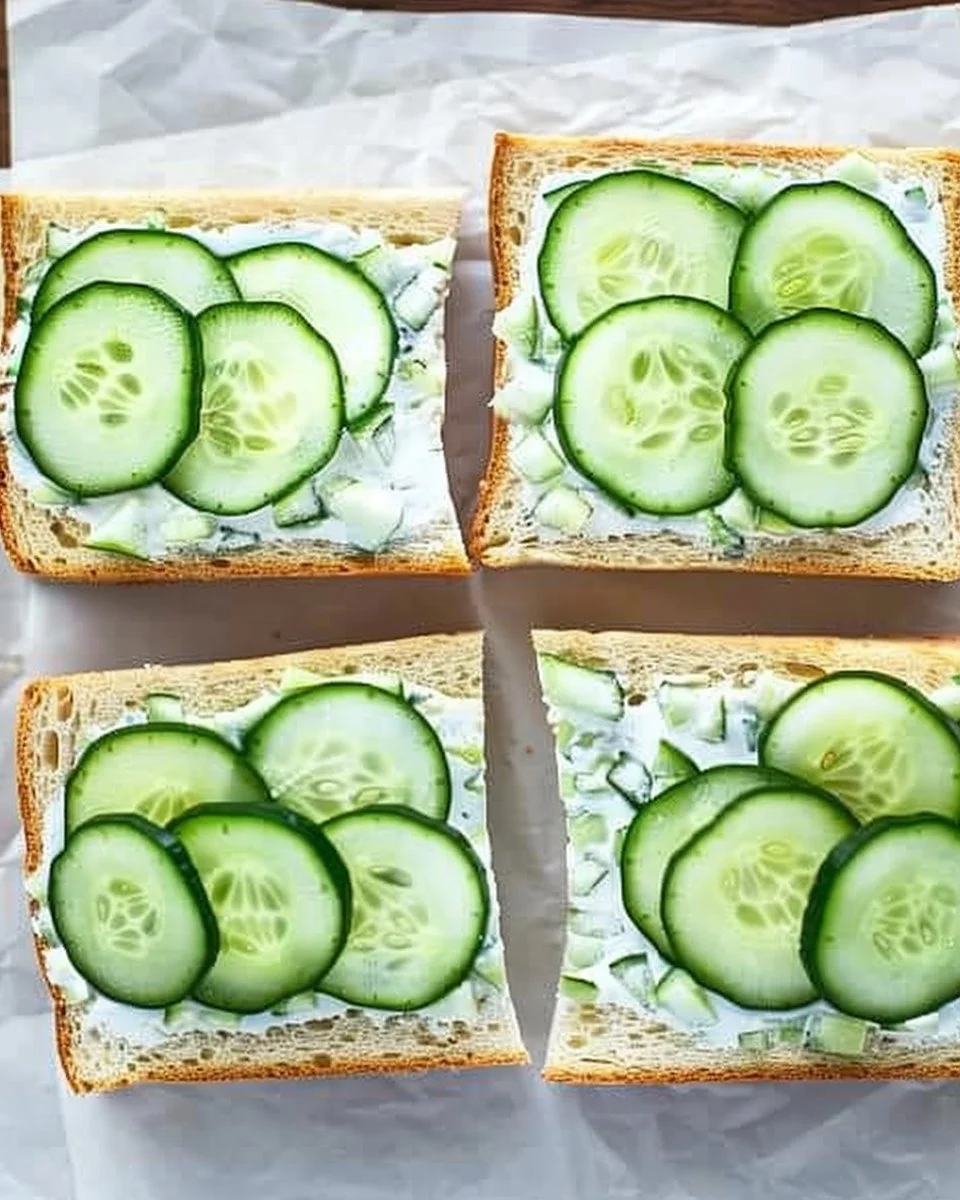 Classic Cucumber Tea Sandwiches