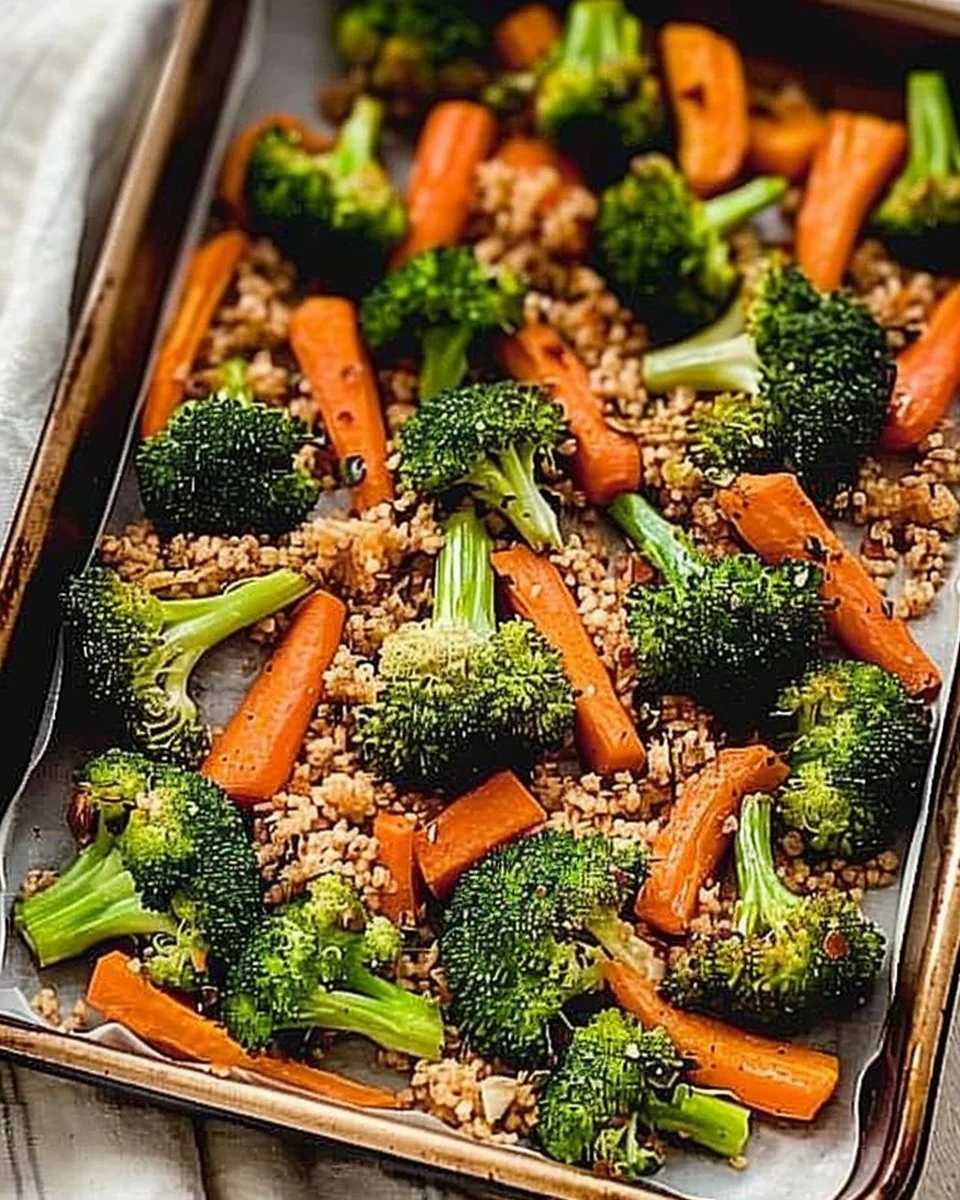 Easy Roasted Broccoli and Carrots