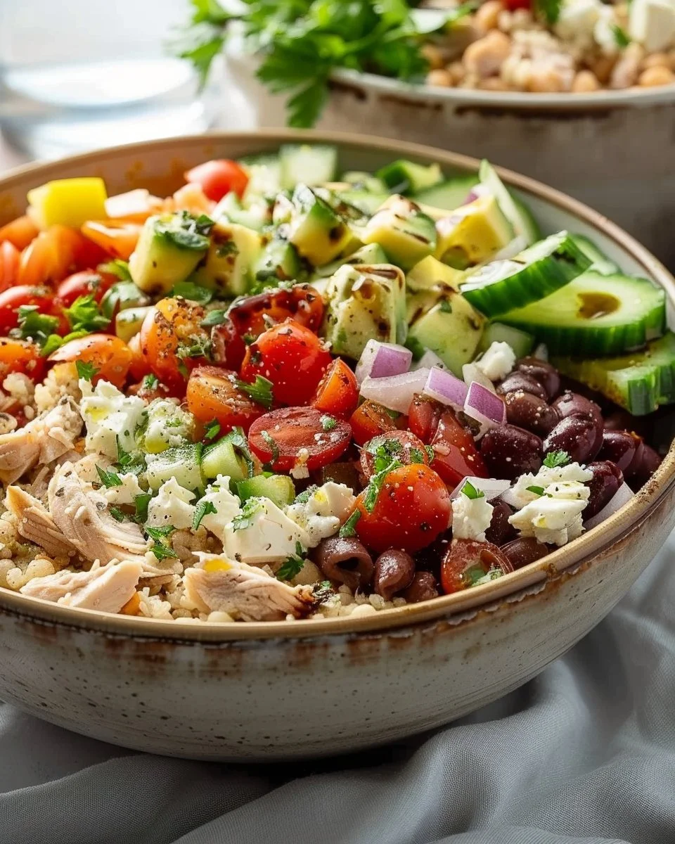 Greek Turkey Power Bowls