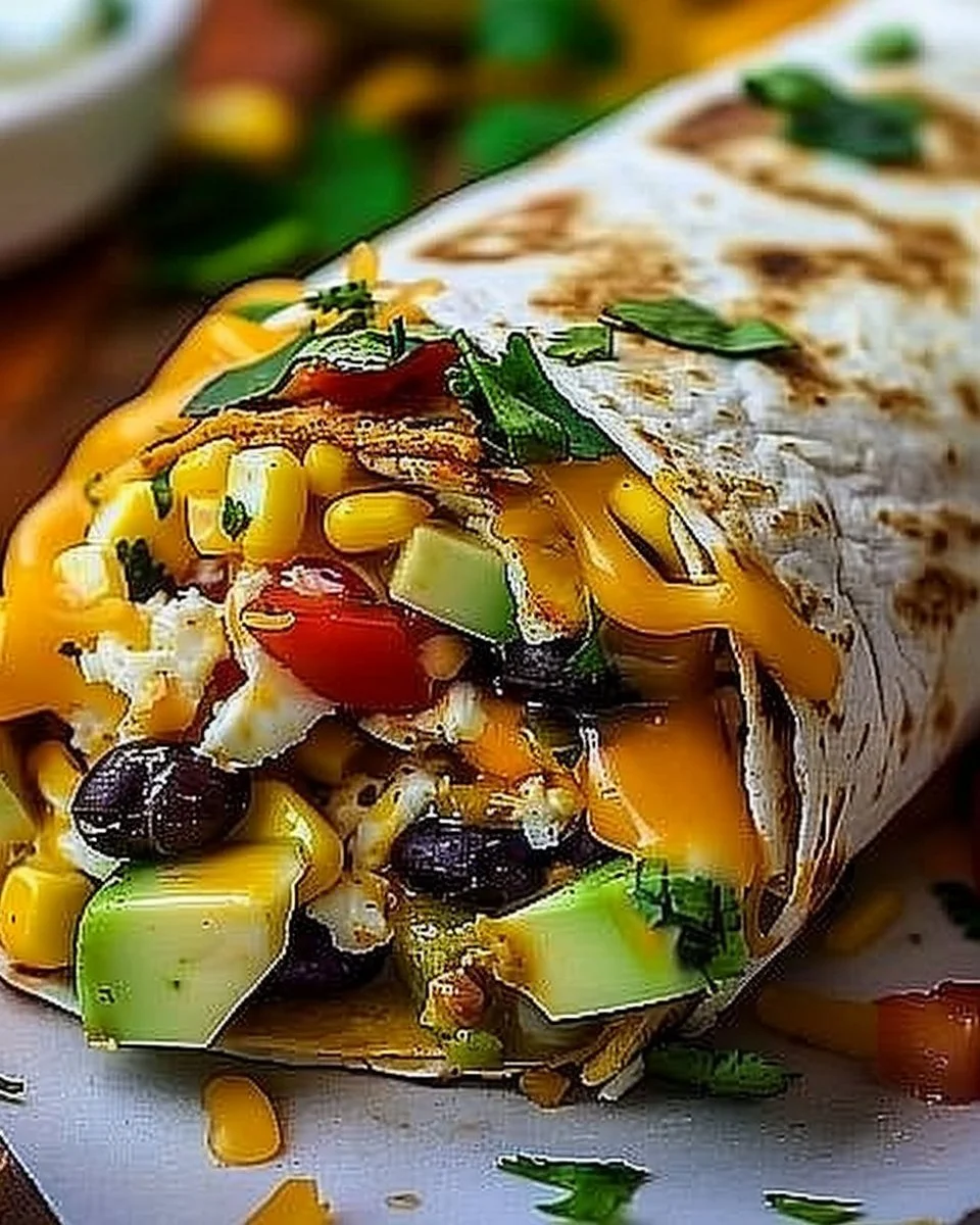 High-Protein Breakfast Burrito