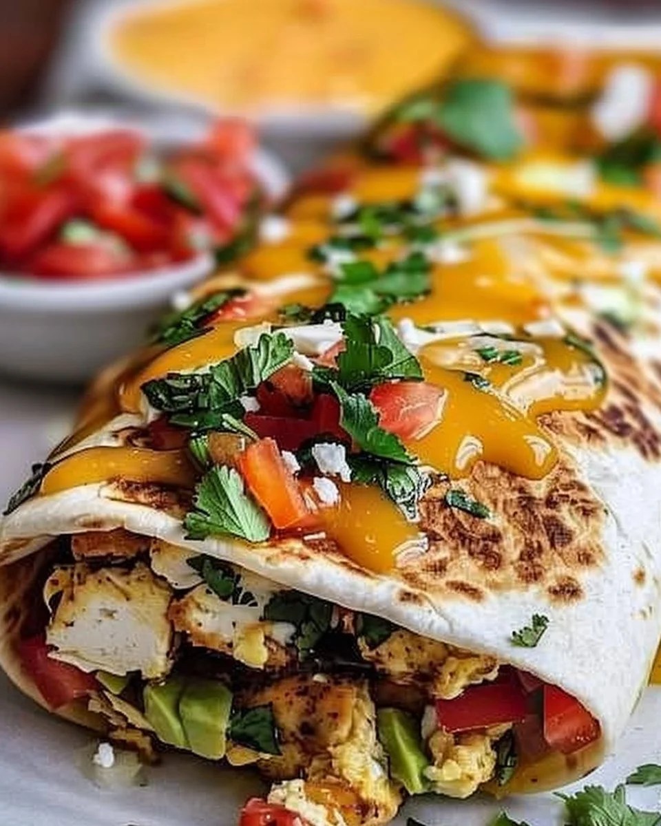 High-Protein Breakfast Burrito