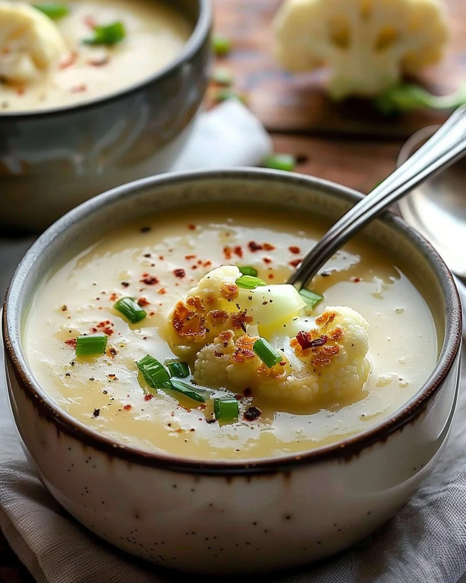 Pin by Mary Arzt on Dinners for Phil and I | Cauliflower soup, Cauliflower soup recipes, Recipes