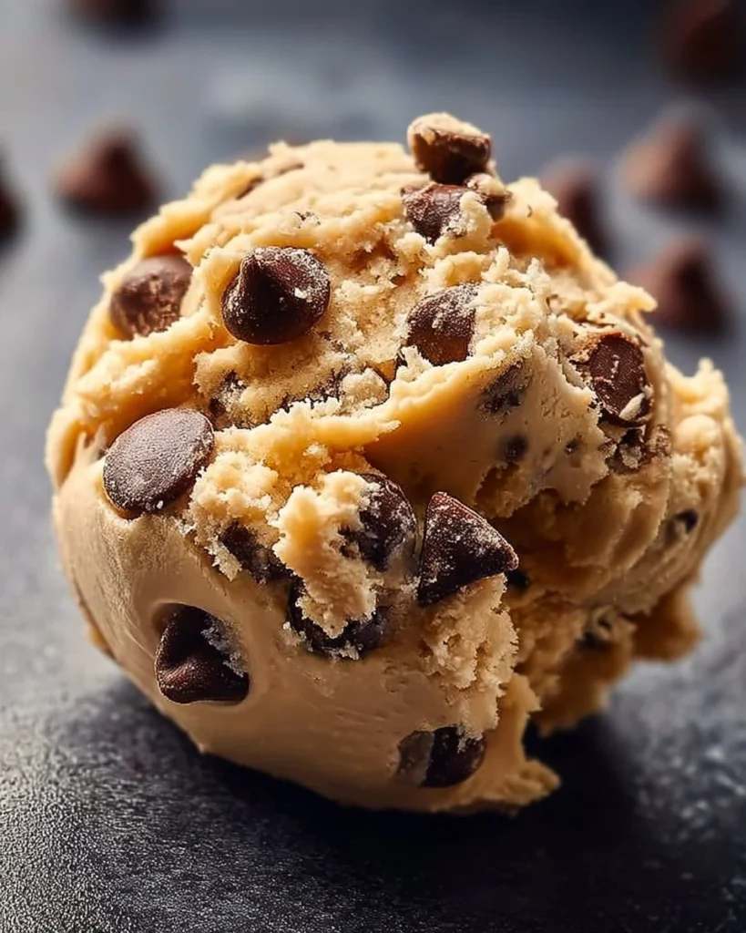 Delicious protein cookie dough loaded with nutrients