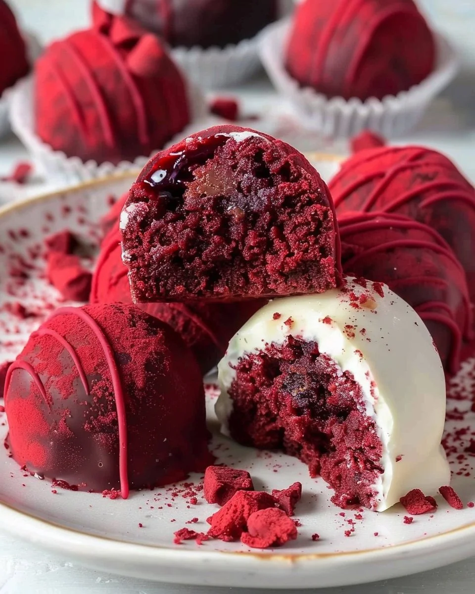 Red Velvet Truffles