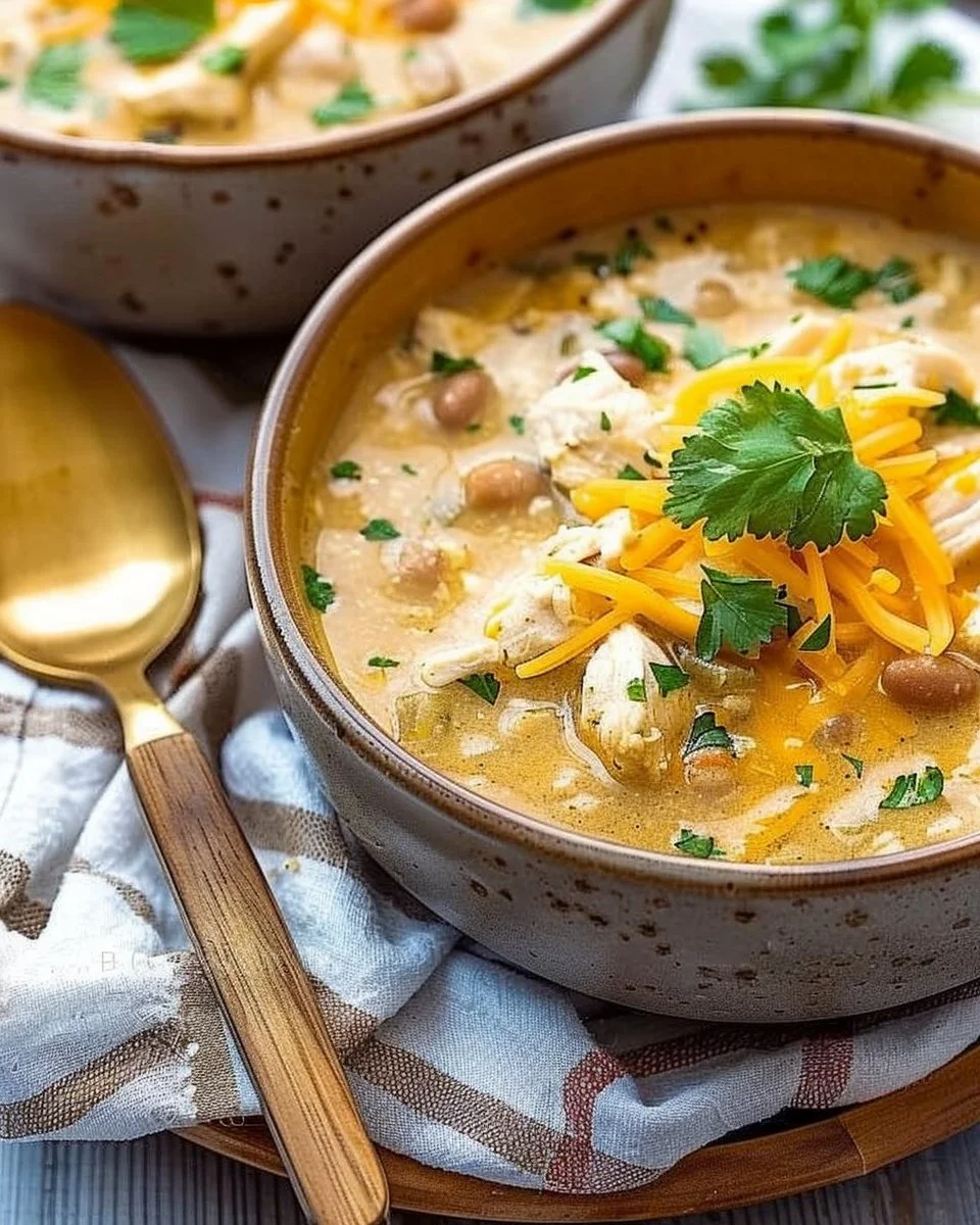 Simple Keto White Chicken Chili