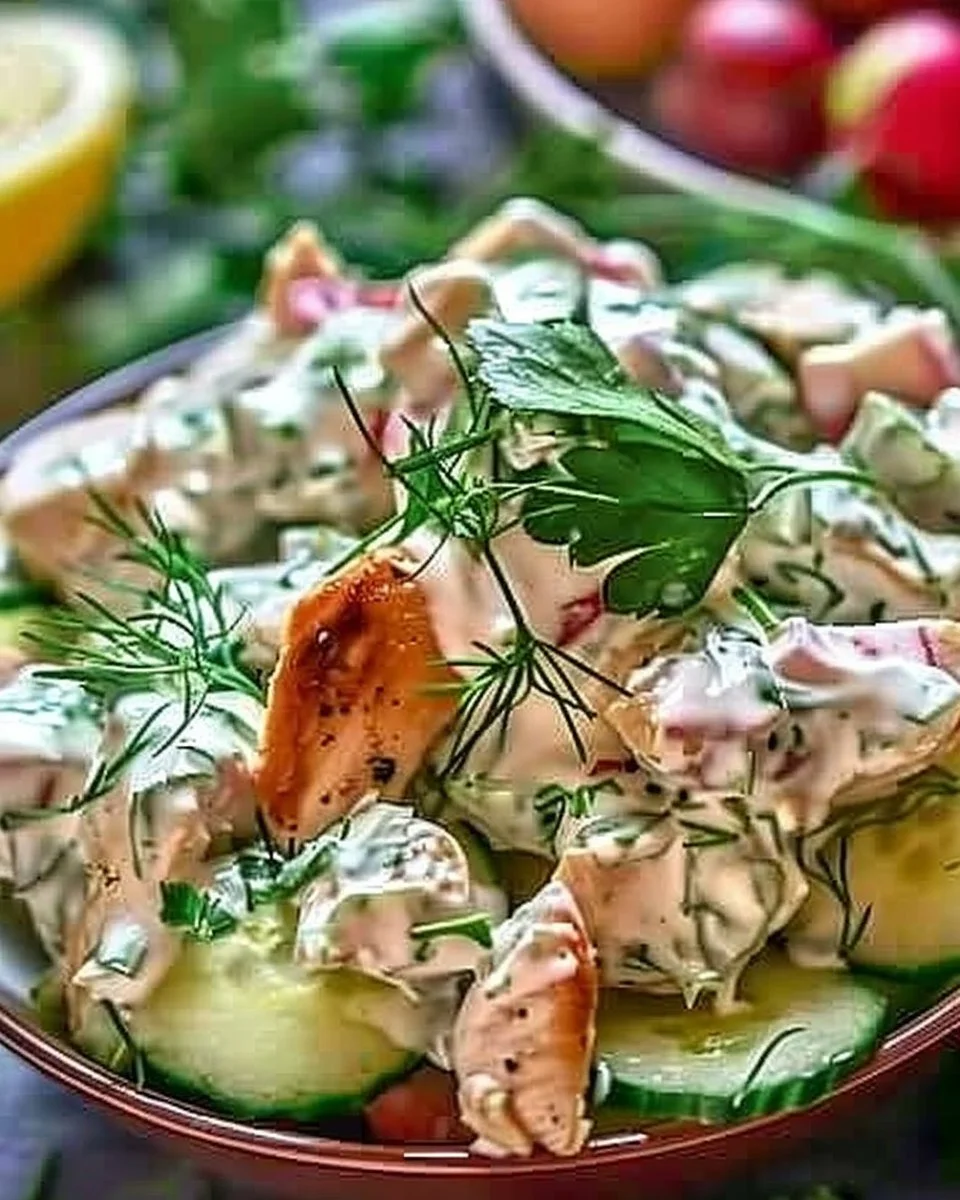 Tzatziki Chicken Salad
